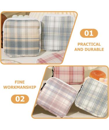 Mobestech Mini Storage Pocket Organizer - 8 Pack Female Menstrual & Shaving Bags for On-the-Go | Miss Cotton Bathroom Accessories - Buy Online on GoSupps.com