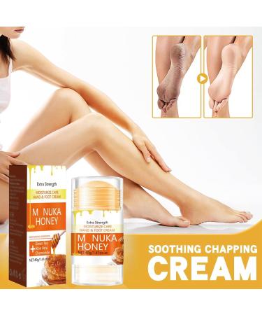 Honey Foot Cream Hand & Heel Cream for Very Dry Hands & Feet Foot Cream for Cracked Heels and Dry Skin Cracked Heel Repair Cream Foot Moisturiser Foot Care Products Cracked Heel Treatment Heel Cream - Buy Online on GoSupps.com