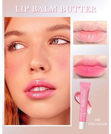 Shop Lip Butter Balm Vanilla Pink | Hydrating Tinted Lip Balm & Gloss - Natural Plumping & Moisturizer for Dry Lips - Buy Online on GoSupps.com