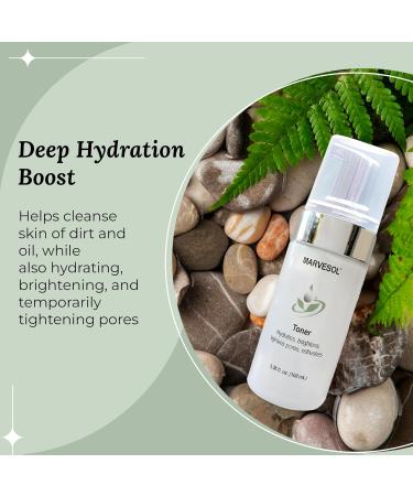 Alcohol Free Hydrating Face Toner for Rosacea | Vegan Aloe Vera Toner | Cleanse & Tighten Pores | Paraben & Sulfate Free - All Skin Types - Buy Online on GoSupps.com