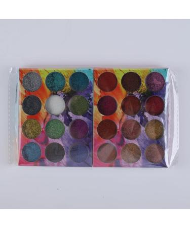 Fandamei 24 Colors Laser Nail Glitter - Fine Glitter Powder for Stunning Nail Designs - Buy Online on GoSupps.com