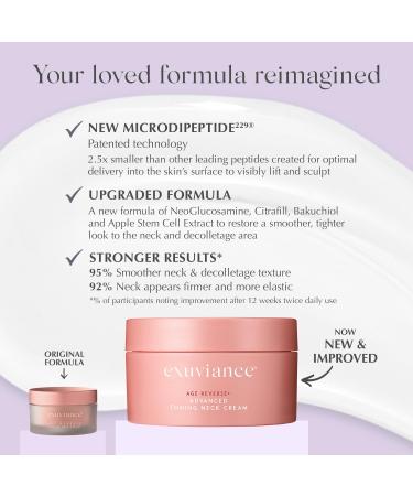 Buy EXUVIANCE AGE REVERSE+ Neck Cream - Anti-Aging Moisturizer for Firming Toning & Wrinkle Reduction 4.4 oz - Shop Internationally - Buy Online on GoSupps.com