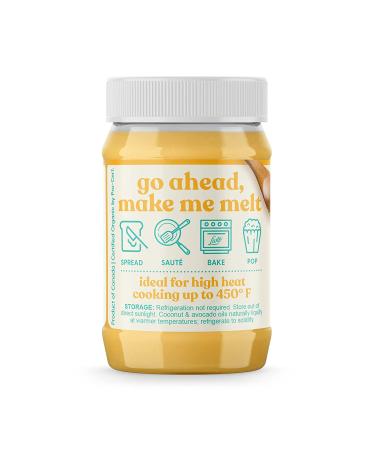 Livlo Organic Vegan Ghee - Dairy-Free Plant Based Butter Substitute - 14 oz - Buy Online on GoSupps.com