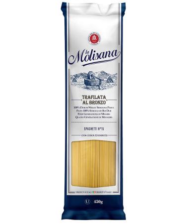 La Molisana Spaghetti N.15 450g 450 g (Pack of 1)