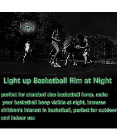 Remote Control LED Basketball Hoop Light - 16 Colors, 7 Flashing Modes - Perfect for Night Basketball Games and Training - Buy Online on GoSupps.com