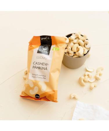 Buy Foodin Organic Cashew Nuts (500g) - Gluten-Free Vegan Excellent Protein Source 100% Organic Sweet Snacks - Buy Online on GoSupps.com