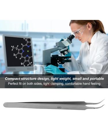 High-Precision Stainless Steel Tweezers | Portable & Durable | Ideal for Home Laboratory & Aerospace Use - Buy Online on GoSupps.com