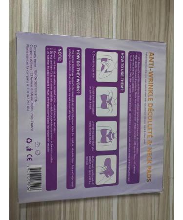 Anti-Fold Pavement Cleavage Silicone Pads - Reusable Neck Wrinkle Remover for Breast Lines & Neck Folds - Buy Online on GoSupps.com