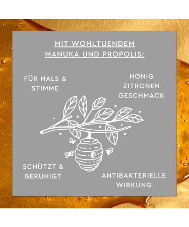 Sunlife Manuka Propolis Halfstabicken | 24 Honey Propolis Tablets for Cough Relief & Sore Throat Lollipops - Buy Online on GoSupps.com
