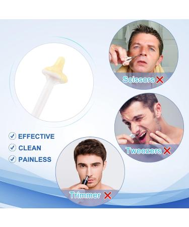 Queekay Nose Wax Kit for Men and Women 50 g Nose Hair Removal Wax with 8 Pieces Safe Wax Applicators for Adult Nostrils Face Ear Safe Easy Quick and Painless - Buy Online on GoSupps.com