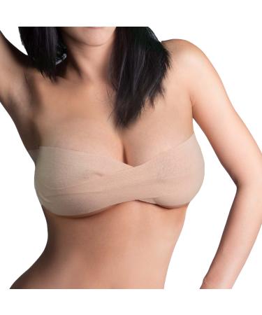 TouchUps Body Tape - Boob Tape for Breast Lift Waterproof Anti-Shredding Support Breasts Fitness or Swimming (Beige)