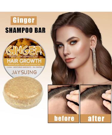  Hitburu Ginger Hair Soap Shampoo Au Ginger Hair Shampoo - Bar Shampoo Solipour Hair Soap Au for Men and Women Damaged Hair - Buy Online on GoSupps.com