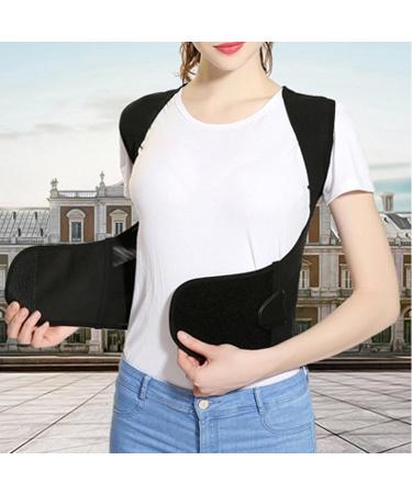 Adjustable Hunchback Corrector - Soft Breathable Back Support Brace for Office & Home | Ideal for Posture Improvement - Buy Online on GoSupps.com