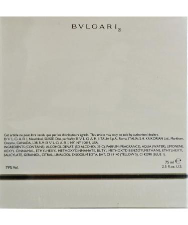 Mon Jasmin Noir L'Eau Exquise By Bvlgari Eau De Toilette Spray 2.5 Oz Women - Buy Online on GoSupps.com