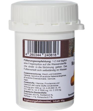 Aqua-Tropica Muschel-VITAL - Premium Food for Freshwater Mussels 40g | International Shipping Available - Buy Online on GoSupps.com