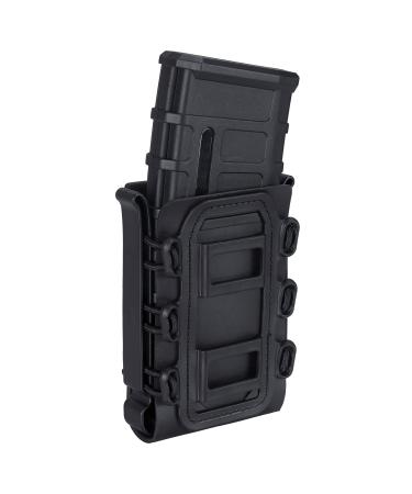 IDOGEAR Mag Pouch 5.56mm Rifle Magazine Pouches 7.62mm Molle Softshell Universal Mag Carrier for M4 AR15 M16 AK Magainzes Black