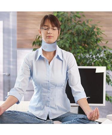 Shakven Neck Collar Cervical | Comfortable and Breathable Neck Collar Cervical Collar Adjustable | Neck Brace for Sleeping Cervical Neck Pillow Relieves Pressure in Spine for Work Travel - Buy Online on GoSupps.com