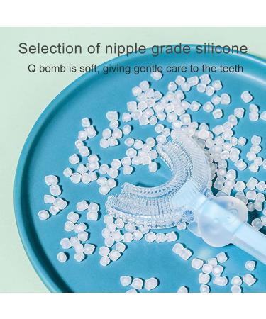 ZTGD Christmas Decorations Baby Toothbrush Cartoon Shape Suction Cup Bottom Silicone Infant Manual Cleaning Toothbrush for Gum Care Baby & Child Personal Care Green Small Small Green - Buy Online on GoSupps.com