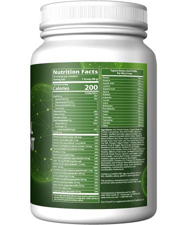 MRM Veggie Meal Replacement Chocolate Mocha 3 lb - High Protein, Plant-Based Nutritional Shake - Buy Online on GoSupps.com