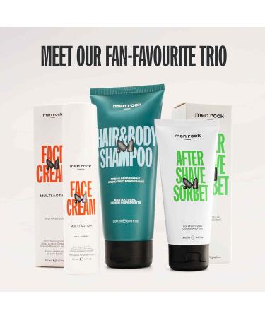 Men Rock Niacinamide Face Moisturiser for Men - Anti-Aging Formula Deep Hydration & Radiant Skin - Enriched with Shea Butter - 50 ml - International Shipping Available - Buy Online on GoSupps.com