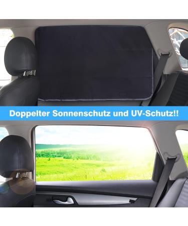 Tevlaphee Magnetic Car Sun Protection - UV & Heat Reflective Curtains for Kids Adults & Pets | International Shipping - Buy Online on GoSupps.com