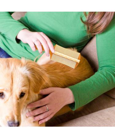 Pet Comb for Cats - Double-Sided Dog Grooming Comb Kitten Flea Comb - Hangable Cat Grooming Comb Pet Grooming Comb for Home Pet Shops Yellow - Buy Online on GoSupps.com