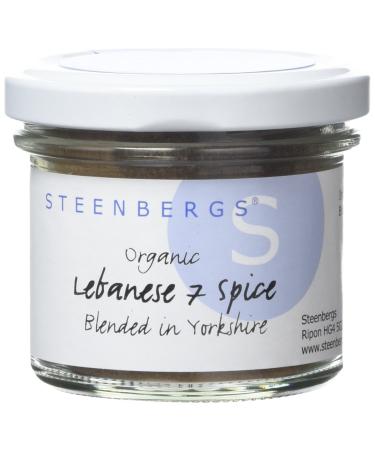 Steenbergs Organic Lebanese 7 Spices Blend Standard Jar - 50g 1 - Buy Online on GoSupps.com