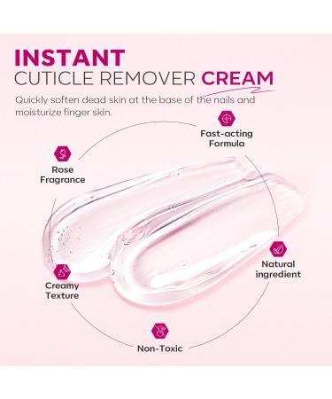 Modelones Cuticle Remover & Oil Kit - 8 Piece Cuticle Care Set for Nail Strengthening & Moisturizing - Ideal for Home & Salon Use - Buy Online on GoSupps.com