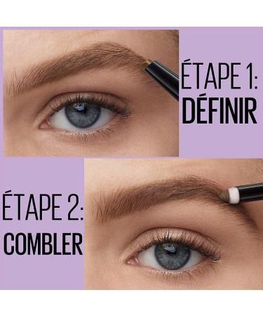 Maybelline New York Eyebrow Pencil Express Brow Satin Duo - Black Brown (05) | Shop Internationally - Buy Online on GoSupps.com