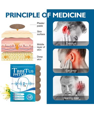 Tinnitus Relief Patches - Natural Herbal Treatment for Ringing Ears, Discomfort Relief, Improved Hearing, Peaceful Sleep - Buy Online on GoSupps.com