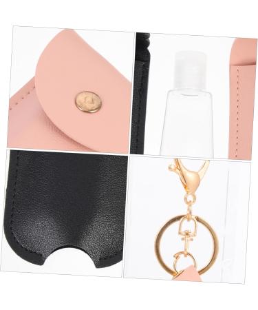 Shop Minkissy 6 STK PU Leather Key Ring Pendants & Travel Bottles | Hand Soap & Disinfectant Containers - International Shipping Available - Buy Online on GoSupps.com