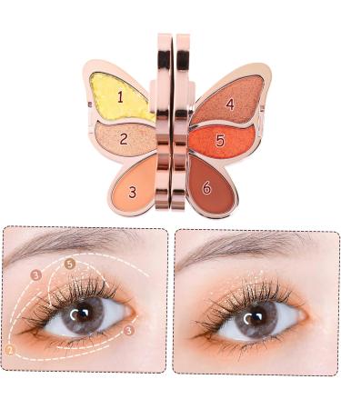 BELLIFFY 1pc Eyeshadow Palette Sequin Eyeshadow Cosmetic Eyeshadow Plate Blushers for Face Girl Cosmetic Abs 1 count (Pack of 1) As Shown 3 - Buy Online on GoSupps.com