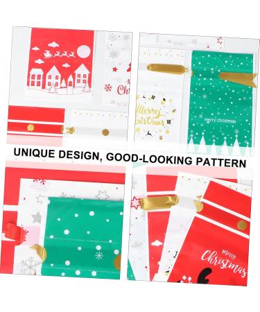 KOMBIUDA 50pcs Christmas Bundle Pocket Christmas Candy Basket Bags Christmas Bundle Bag Bag Biscuit Sack - Buy Online on GoSupps.com