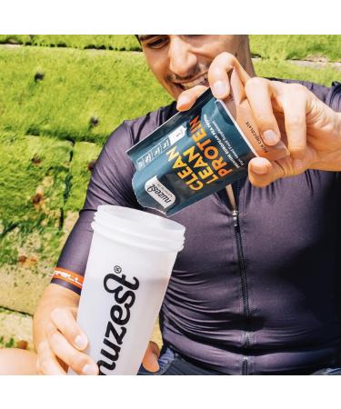 Nuzest Clean Lean Pea Protein - Rich Chocolate 25g Sachet | Vegan Plant-Based Workout Fuel with Complete Amino Acid Profile - Buy Online on GoSupps.com