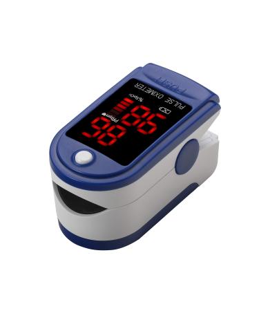 Contec Finger Tip Pulse Oximeter - Blood Oxygen Saturation (SpO2) and Pulse Rate Monitor - Portable LED Display