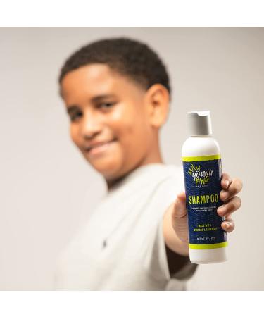 Young King Hair Care Kids Shampoo for Boys | Cleanse & Hydrate Natural Curls | Plant-Based & Harm-Free | 8 oz - Buy Online on GoSupps.com