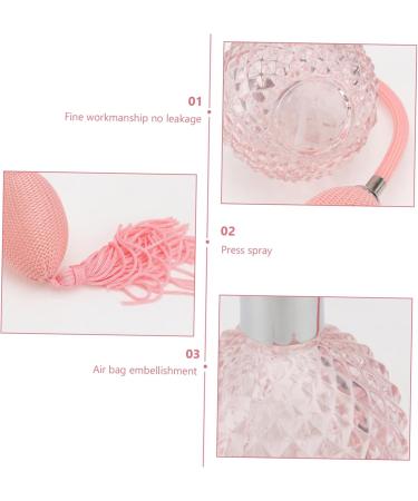 POPETPOP 1pc Air Bag Perfume Bottle Pineapple Perfume Decorative Glass Bottle Vintage Glass Bottle Refillable Perfume Spray Pineapple Sprayer Storage Bottle Filling Abs Pink - Buy Online on GoSupps.com