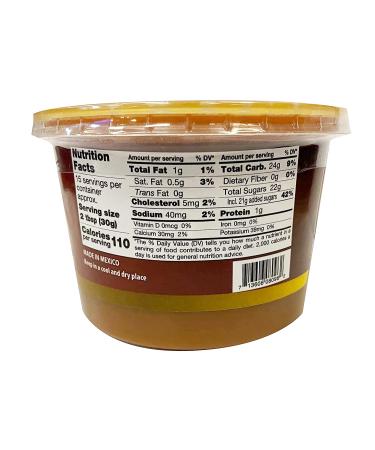 Mi Dulce Mexico Cajeta Soft Caramel Spread 1lb Tub - Authentic Mexican Dessert Topping - Buy Online on GoSupps.com