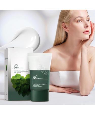 Heartleaf Houttuynia Cordata Silky Korean Moisturizing Spf 50+ Sun Cream Heartleaf Silky Moisture Sun Cream Heartleaf Silky Moisturizing Sunscreen Houttuynia Cordata Sunscreen (1PC) - Buy Online on GoSupps.com