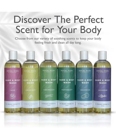 SoCal Suds & Company 2oz Organic Hand & Body Wash- Fragrance Free- 2 Pack - Buy Online on GoSupps.com