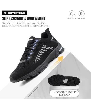 Hitmars Lightweight Men s Running Sneakers - Sports Shoes in Black Blue & Red | EU Size 36-48 - Buy Online on GoSupps.com