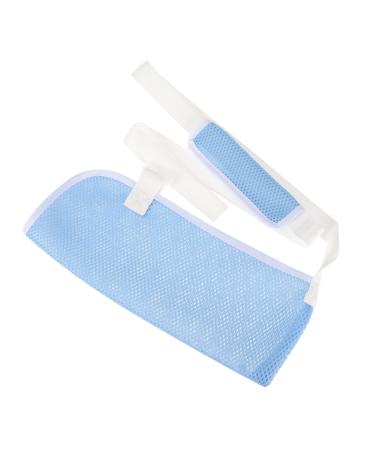 Healvian Children's Arm Sling Suspenders for Kids Shoulder Sling for Torn Rotator Cuff Arm Sling for Kids 60X30CM Sky-blue