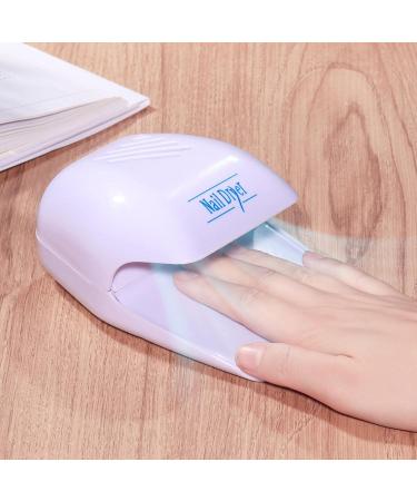 NWCH-AU Nail Fan Dryer - Fast Battery-Operated Nail Dryer for Normal Polish & Toenails | International Shipping - Buy Online on GoSupps.com