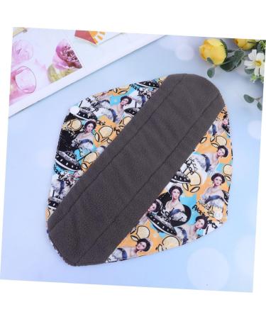 Reusable Bamboo Charcoal Menstrual Pads 4pcs Set | Washable Cloth Feminine Napkins & Panties - Buy Online on GoSupps.com
