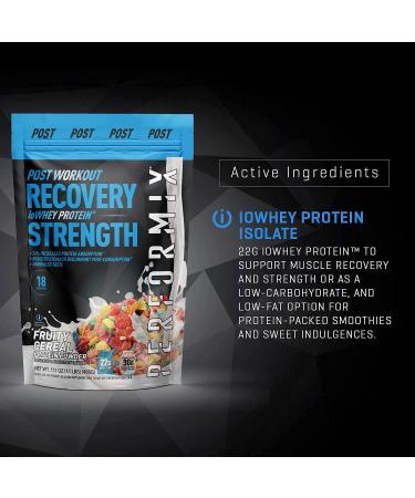 Performix ioWHEY Protein Powder - Fruity Cereal Flavor - 22g Protein - 18 Servings - Low Carb & No Sugar - Fast Absorption & Post Workout - Buy Online on GoSupps.com