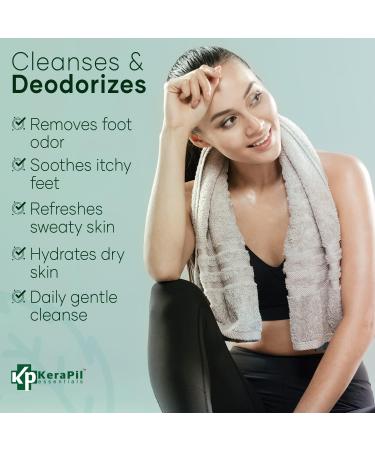 Bacterinyl Tea Tree Oil Body Wash - Antibacterial & Antifungal Support for Ringworm Body Odors Athlete s Foot & Acne Helps Soothe Itchy Dry Skin - Made in USA (16 fl oz x 2) Tea Tree & Eucalyptus - 2Pk 16 Fl Oz (Pack of  - Buy Online on GoSupps.com