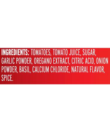 Del Monte Canned Diced Tomatoes with Basil  Garlic and Oregano  No Salt Added  14.5 Ounce - Buy Online on GoSupps.com