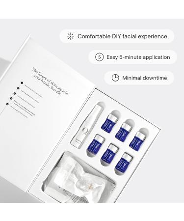 Qure Micro-Infusion System for Face - All Skin Types Easy 5min at-Home Skincare Facial Application - 3 Month Supply 3 Month - 6 Sessions - Buy Online on GoSupps.com
