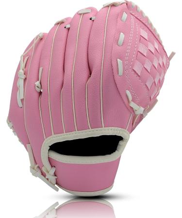 Buy 10.5 Inch Baseball Glove for Kids & Adults | Softball Glove - Left/Right Hand Throw Pink | Perfect for Training & Beginners - Buy Online on GoSupps.com