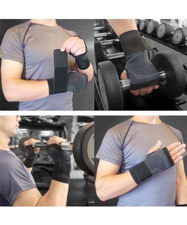 2-Pack Carpal Tunnel Wrist Brace for Men and Women - Adjustable Strap, Wrist Wrap Hand Support Sleeves - Relieve Carpal Tunnel Syndrome, Wrist Pain, Arthritis - Black, Large - Buy Online on GoSupps.com